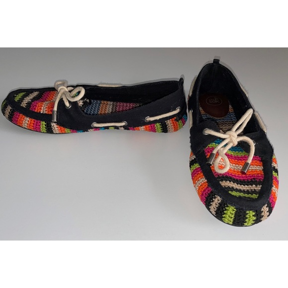 THE SAK Colorful Crochet Loafers - Picture 3 of 7